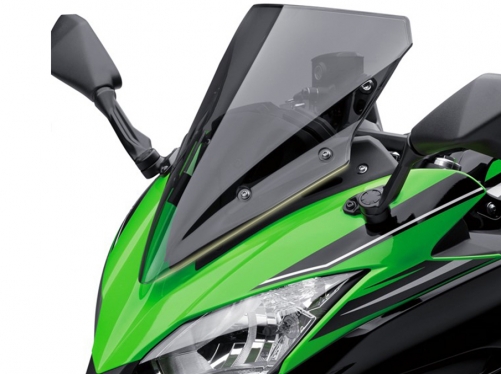 FOR KAWASAKI ER-6F 2017-2019- MOTORCYCLE WINDSCREEN / WINDSHIELD